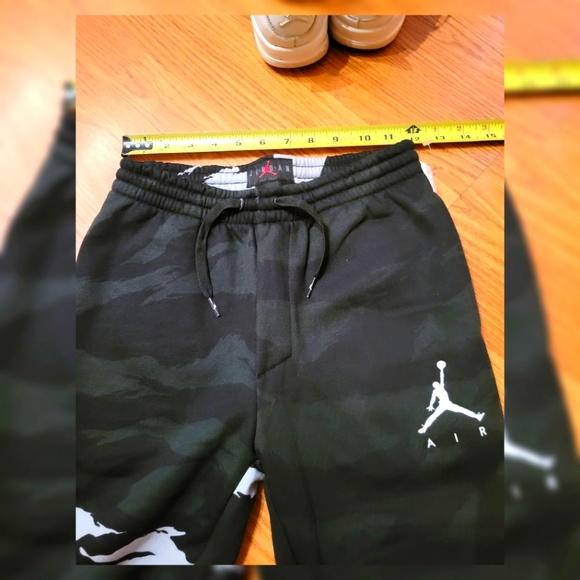 Boys' Jordan Jumpman Air Fleece Camo Pants - Picture 6 of 10